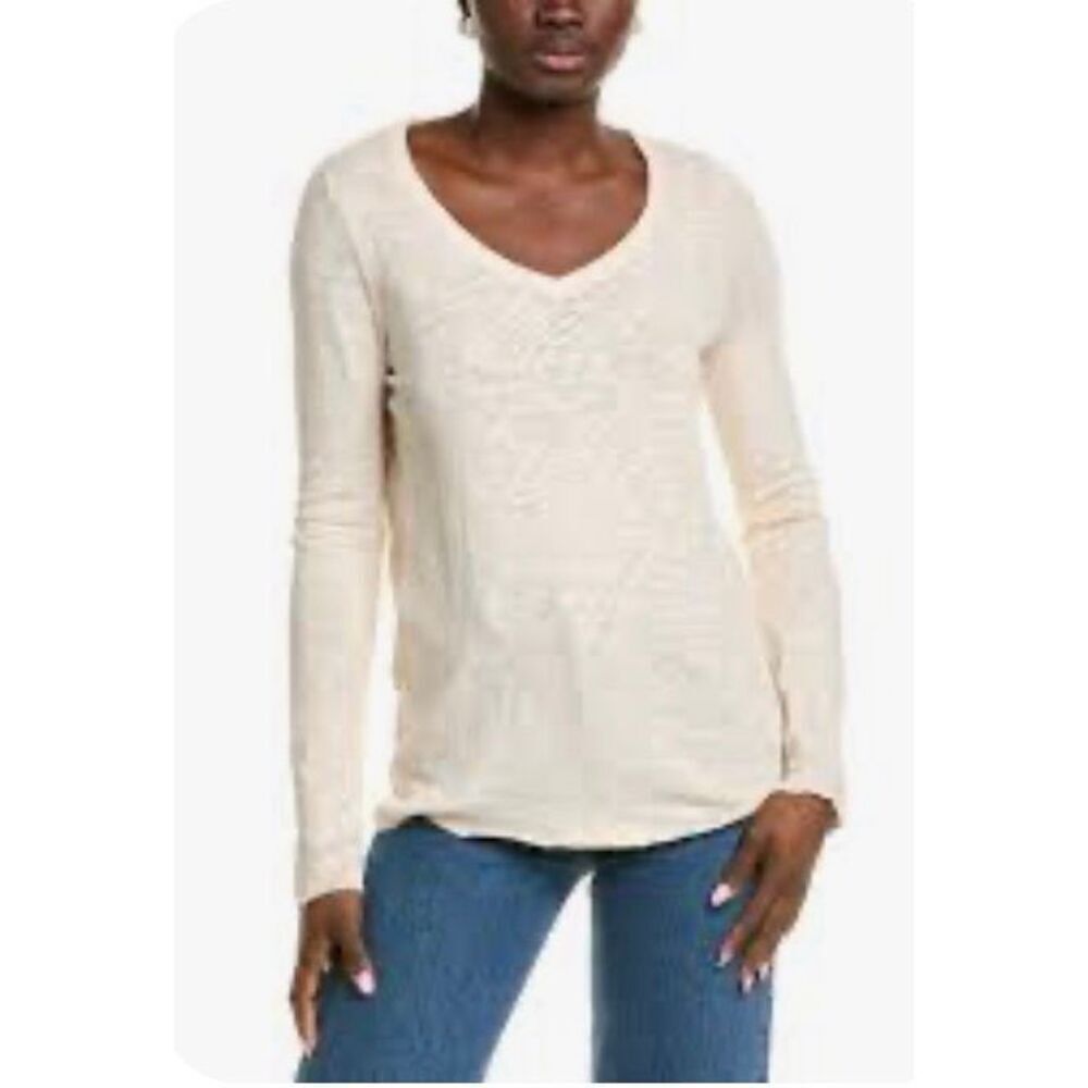 ATM Slub T Shirt in Oatmeal NWT Size Large